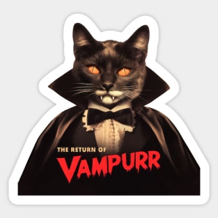 The Return Of Vampurr Sticker